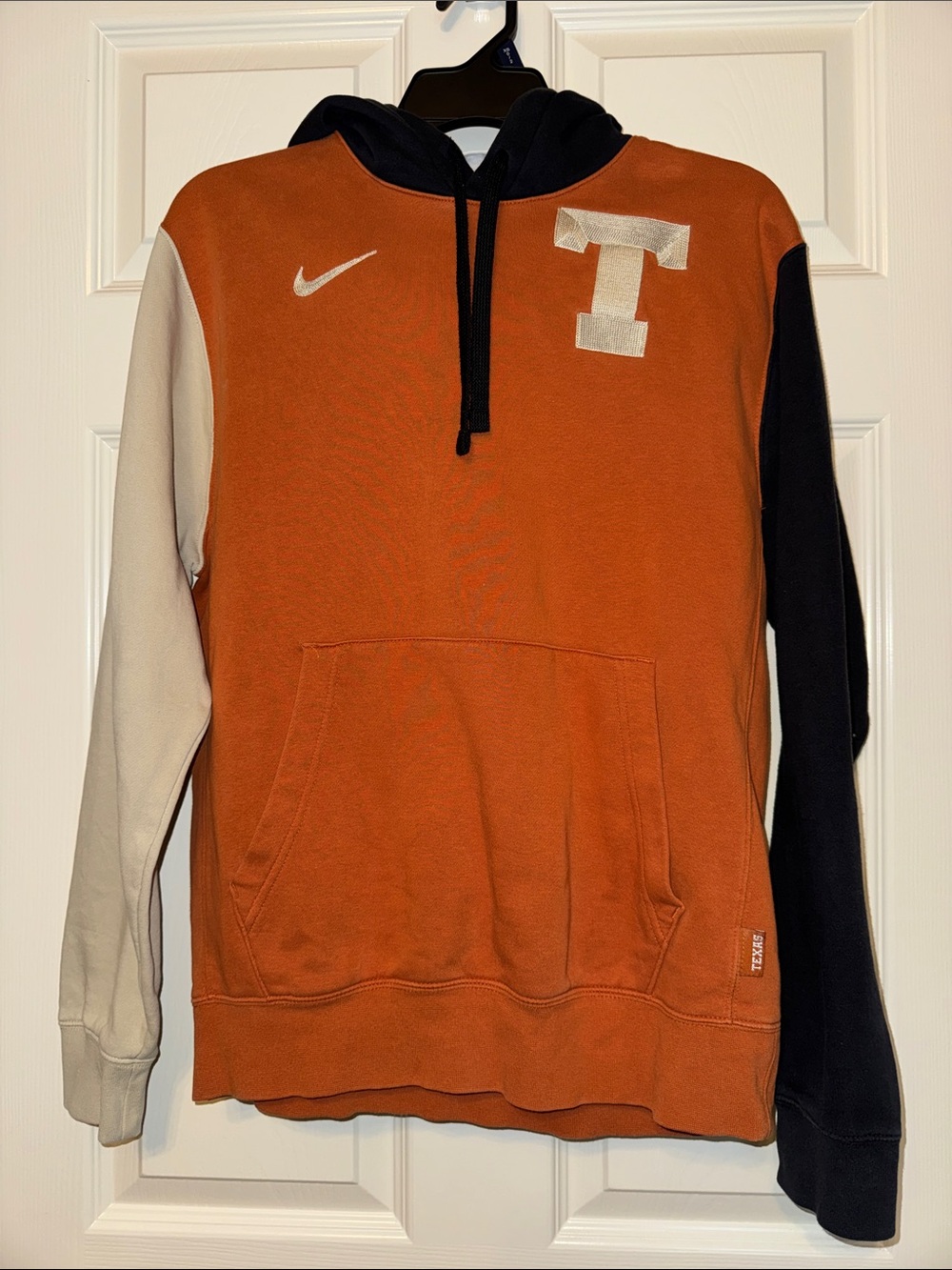 Nike Texas Longhorn Orange, Black & Cream Hooded Pullover